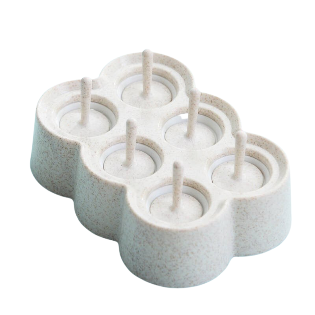 Sommerpakke beige (is og smoothiebok, beige isform og sjokolade)