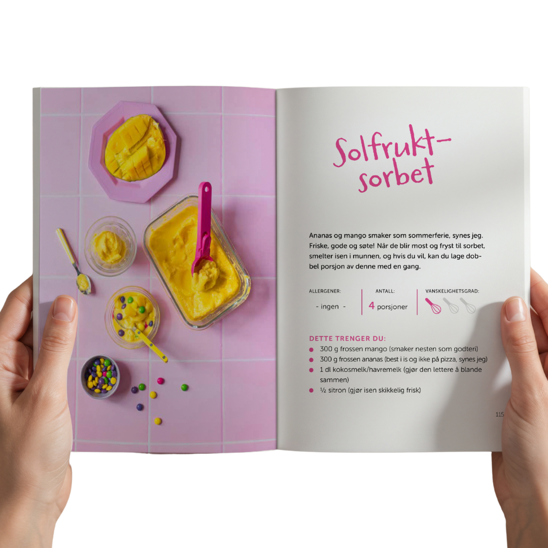Bare Bra Barnemat - Madeleines bakeeventyr + e-boken bursdag gratis (FORHÅNDSSALG)