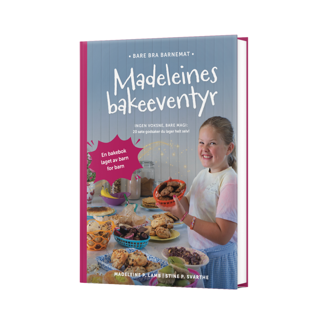 Bare Bra Barnemat - Madeleines bakeeventyr + e-boken bursdag gratis (FORHÅNDSSALG)