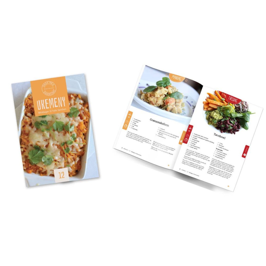 Bare Bra Barnemat ukemenyer [e-bøker] - gir deg 13 uker med middag for hele familien