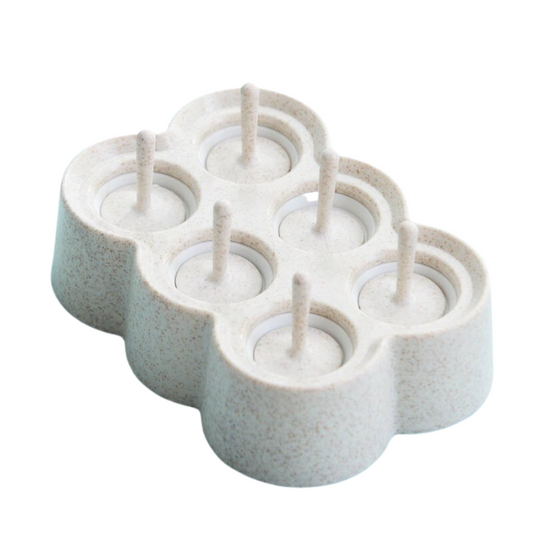 Sommerpakke beige (is og smoothiebok, beige isform og sjokolade)