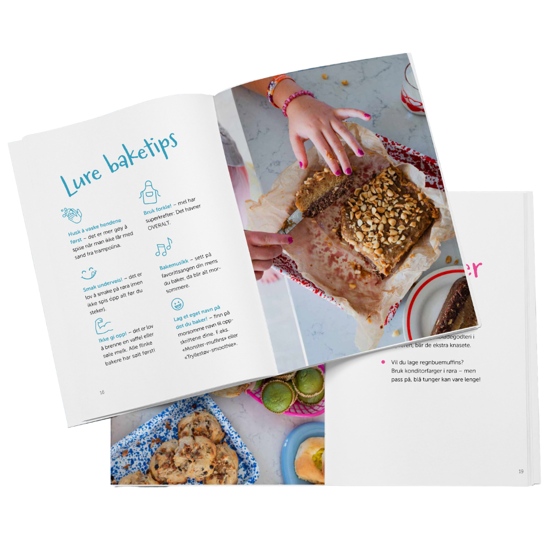 Bare Bra Barnemat - Madeleines bakeeventyr + e-boken bursdag gratis (FORHÅNDSSALG)