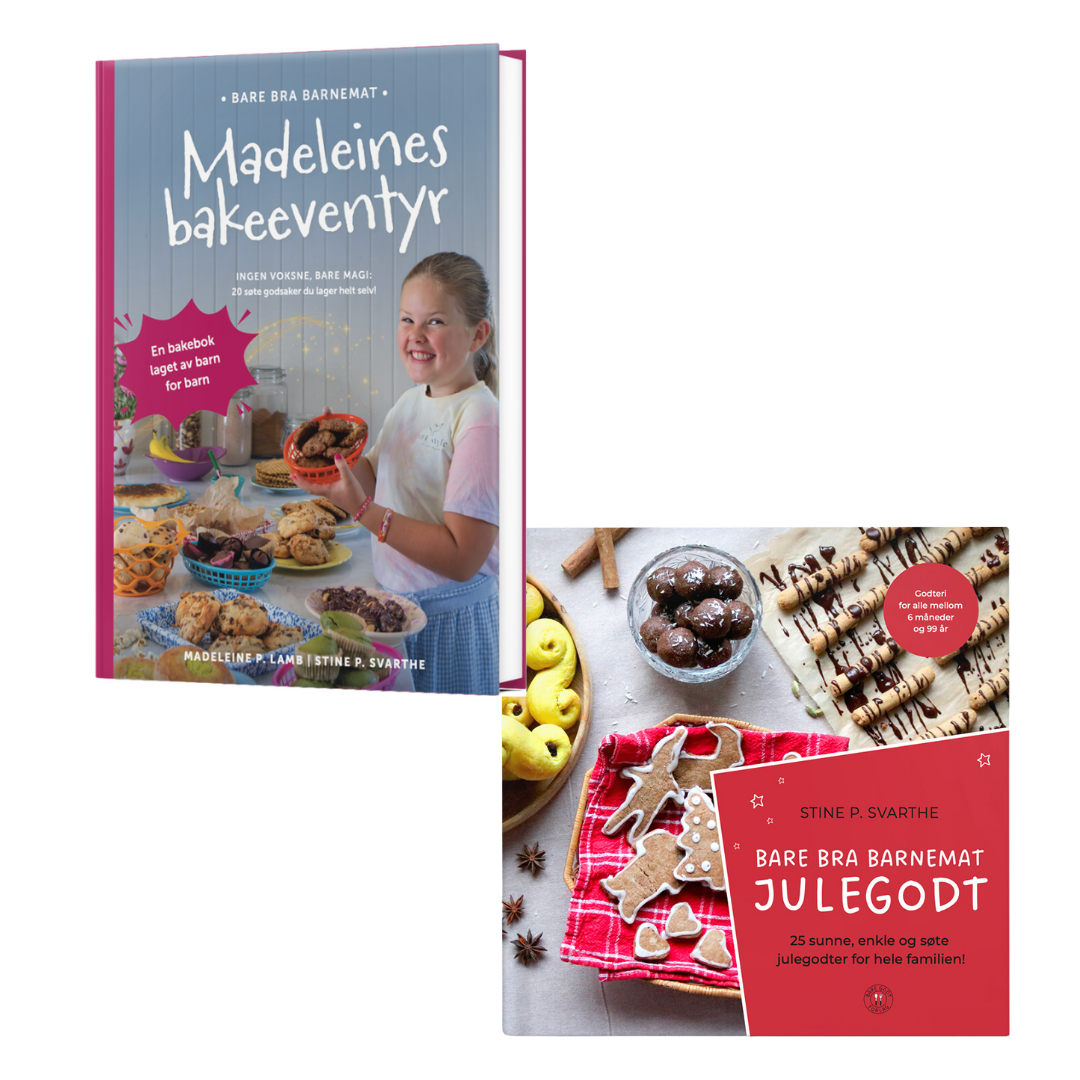 Boktilbud: 2 bestselgere: BBB Madeleines bakeeventyr + BBB julegodt
