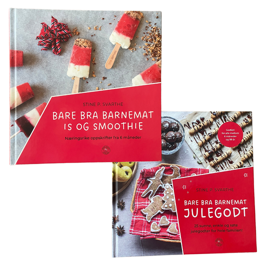 Boktilbud: 2 bestselgere: BBB is og smoothie + BBB julegodt