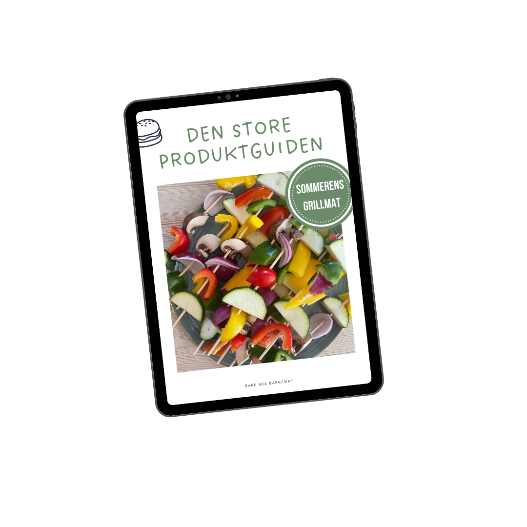 Bare Bra Barnemat - Produktguide grillmat [e-bok]
