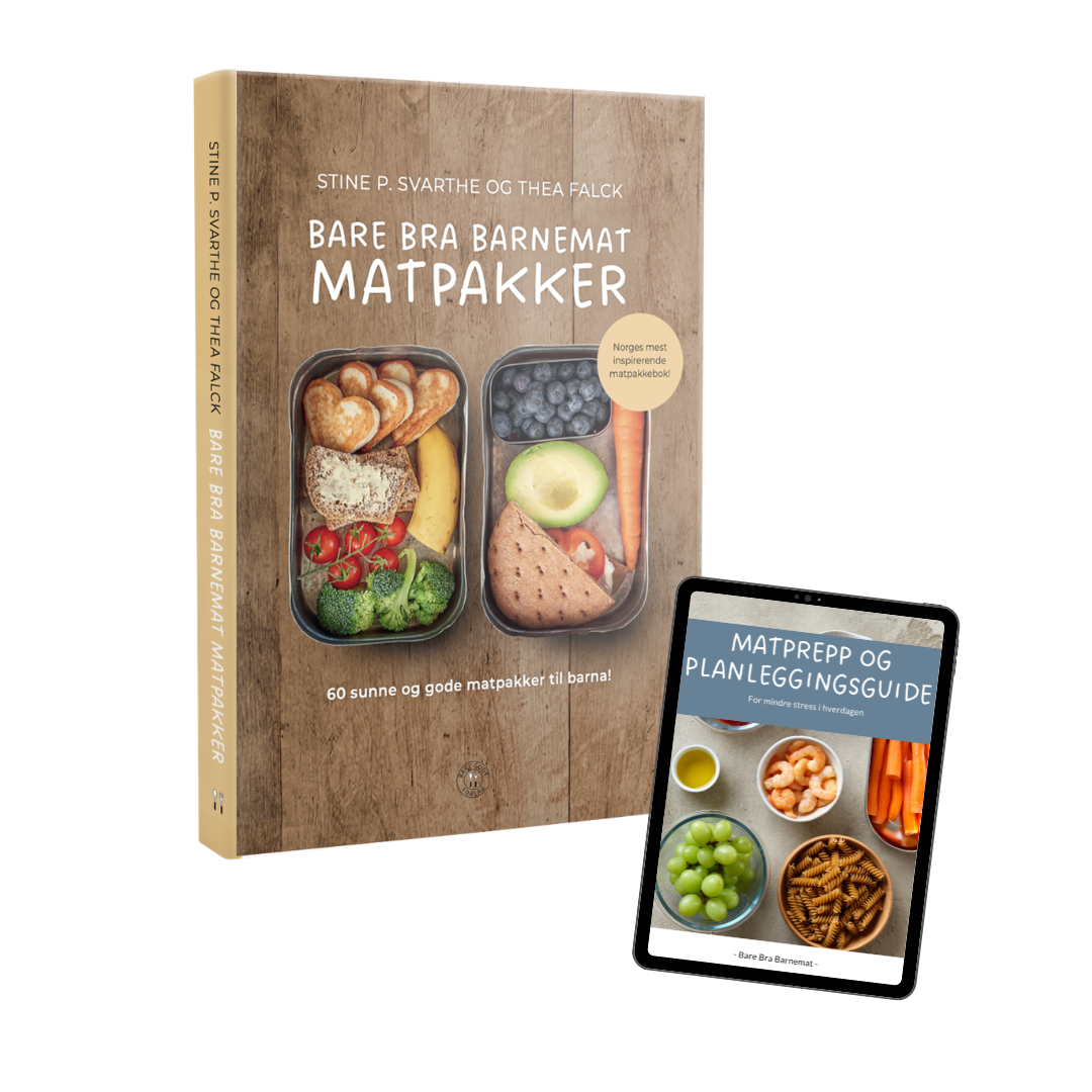 Bare Bra Barnemat - Matpakker + gratis matprepp og planleggingsguide [e-bok]