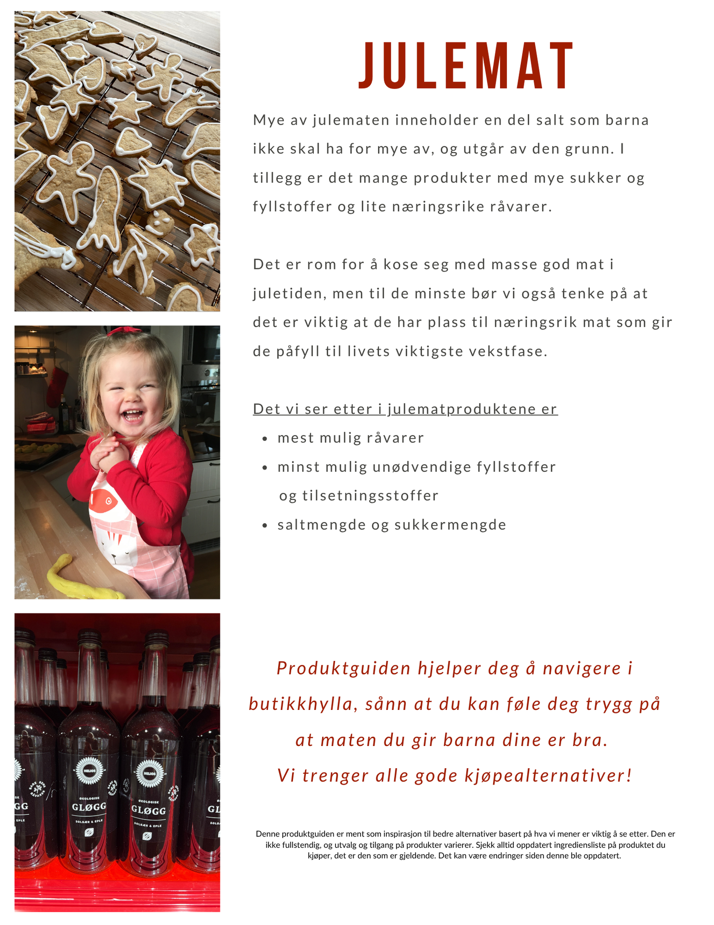 Bare Bra Barnemat - Produktguide julemat [e-bok]